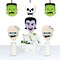 Big Dot of Happiness Halloween Monsters - Decorations DIY Skeleton, Dracula, Frankenstein, and Mummy Party Essentials - Set of 20